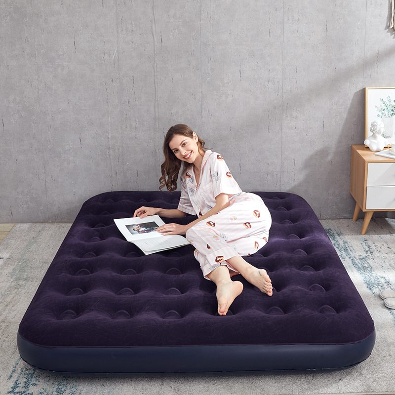 Home Inflatable Mattress Tatami Bed Mi Double Inflatable Bed Single Air Cushion Bed 1 2m Portable Thickened Ground Sleeping Mat-Taobao