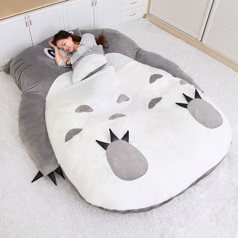 Cartoon Sloth Bed Dragon Cat Tatami Mattresses Single Twin Beds Cute 1 5 Creative Couch Children Bedroom Terrace
