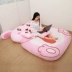 Beanbag tatami đơn hoặc kép Totoro phim hoạt hình sáng tạo dễ thương chút giường sofa túi ngủ nệm ngủ Lazy - Nệm Nệm