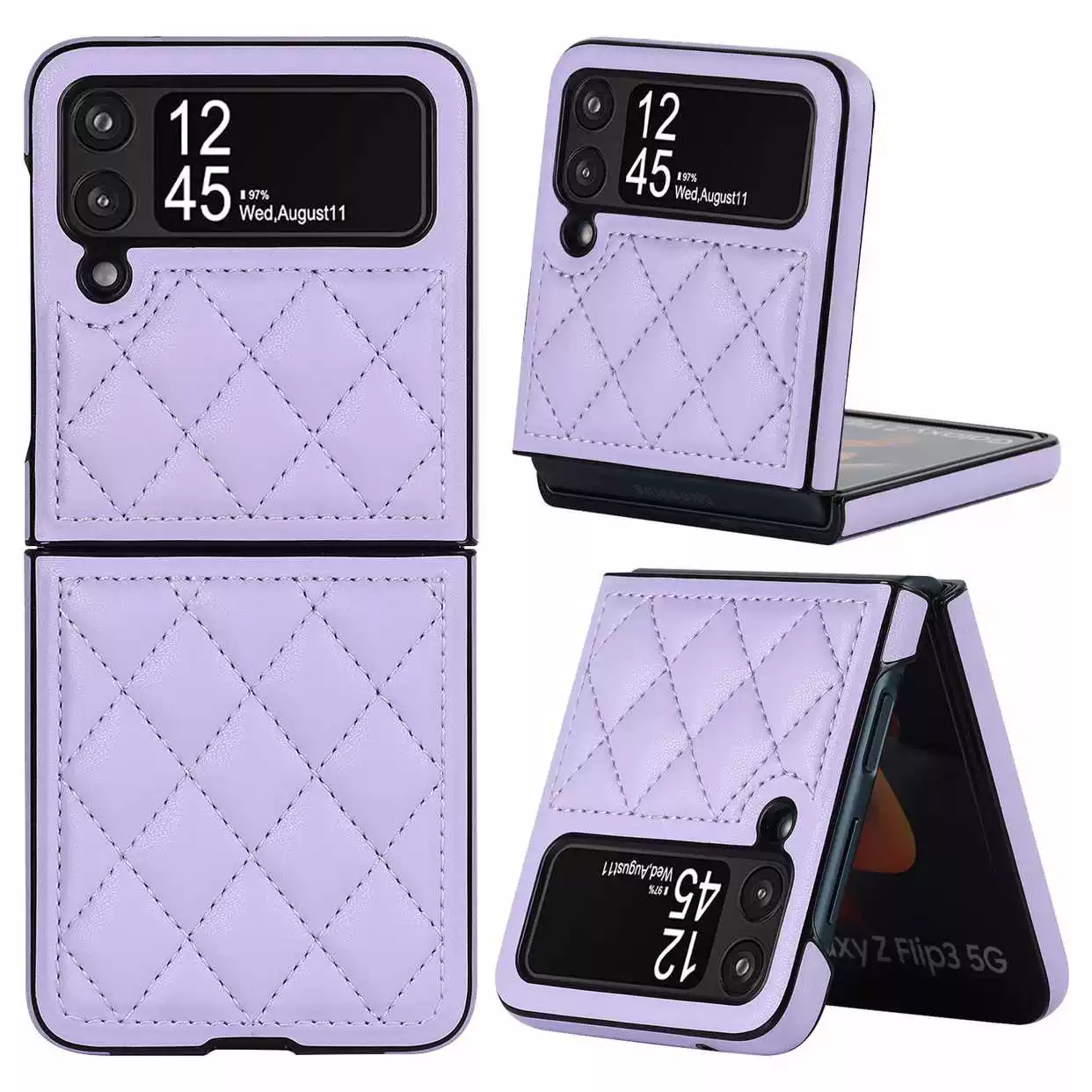 Galaxy Z Flip4 phone case with lamb print for Samsung Fold3