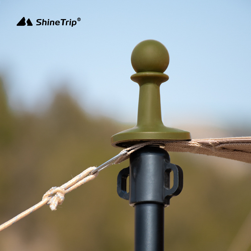 ShineTrip Mountain Fun Outdoor Lightning Protection Cap Lightning Cap Camping Tent Camp Pillar Support Rod Guard Thimble 4 only-Taobao