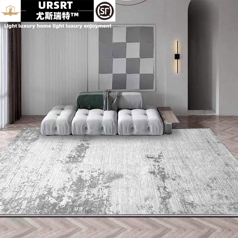 Villa Living Room Carpet Floor Mat tea blanket Nordic modern minimalist Home Shallow Day Bedroom Extremely Minimalist Light Extravaganza