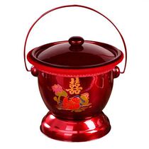 Enamel high foot tank mobile large number home wedding spittoon children and grandchildren barrel urine basin Sputum Barrel Wedding adults with cover baby boy