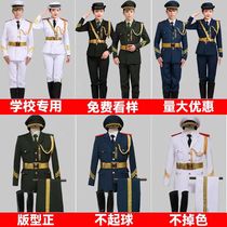 学校升旗仪式服装国旗班服装仪仗队服装护旗手国旗护卫队演出礼服