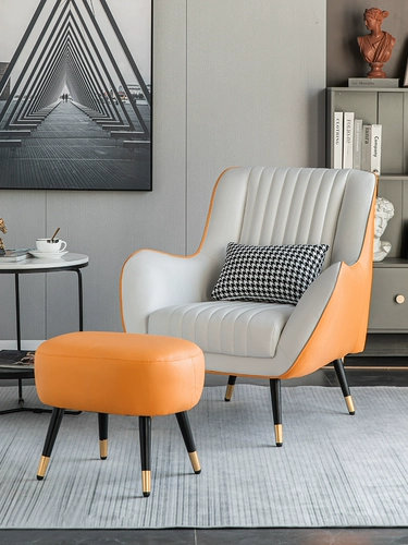 Одинокий диван Стул легкий роскошный северная маленькая квартира спальня спальня тигр