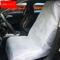 Car disposable non-woven seat cover anti-fouling seat protective cover non-woven car seat cover 10 free shipping