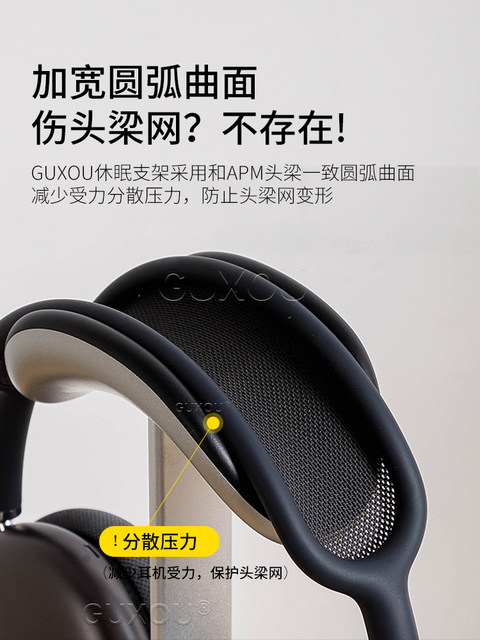 [Usa Guxou]Suitable for Apple AirPods Max Headphone Sleep Mode Stand Apm Over-Ear Storage Box