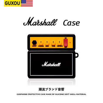 [Guxou New Product]Suitable for Huawei Freebuds Marshall Creative Protective Case Freeclip Se2/4/4I/4E/5/5I/6I/Pro3/2 Bluetooth Earphone Case Women's Personalized Soft Case