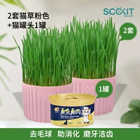 2 комплекта порошков кошачьей травы + одна банка кошачьей травы 85 г.