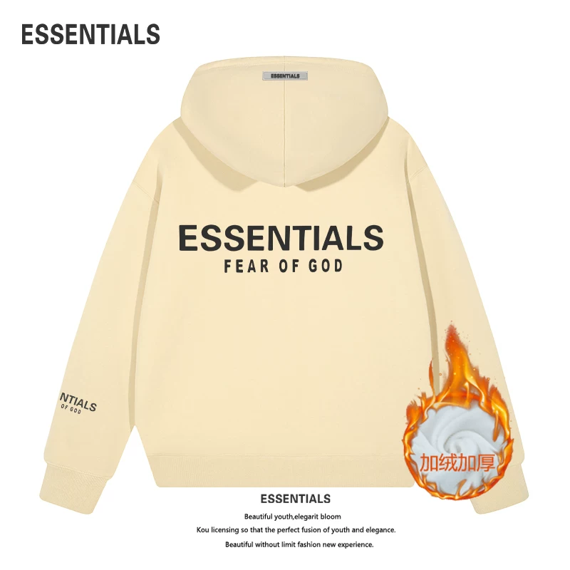 Спортивная кофта Essentials OIOI с капюшоном, спортивная кепка, худи, для любимого, американский стиль