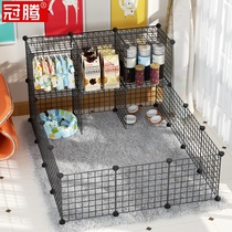 Dog fence Indoor dog cage fence Small and medium-sized dog Teddy Household isolation door Pet fence Kennel Dog cage