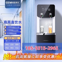 Commercial direct drinking water purifier integrated heating large vertical water boiler hot and cold filtration school factory hospital
