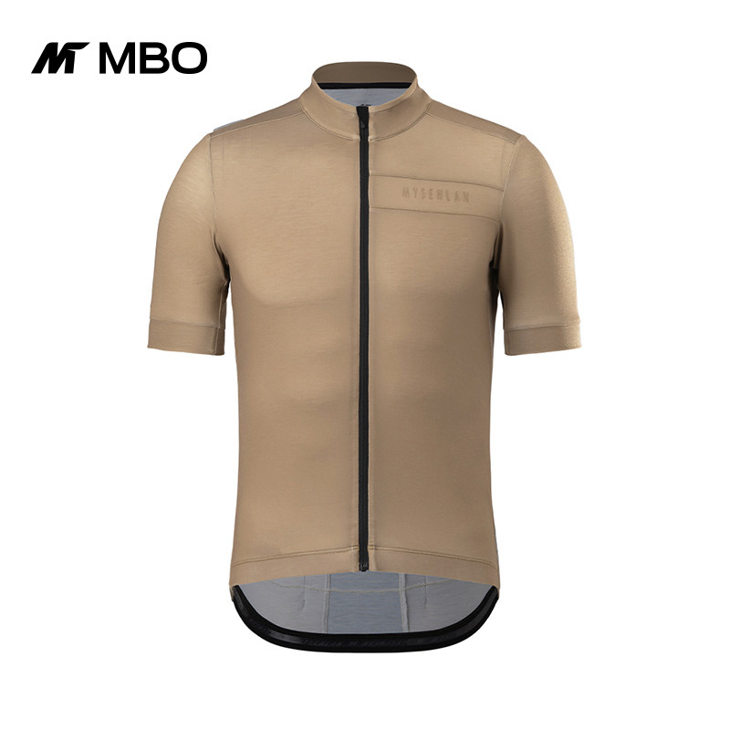 MBO Meissenlan Melinu Wool Men Short Sleeve Riding Jadan Spring Road Car Retro Sport Blouse