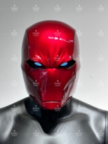 red hood red hood classic helmet cosplay prop acham rider Halloween mask