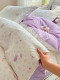 New Soft and Delicate Ultra-Soft Cloud Cotton Three-Piece Set, Cloud-Like Washed Cotton Soft Crinkled Gauze Duvet Cover Four-Piece Set