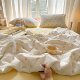 Summer Ultra-Soft Cloud-Like Double-Layer Gauze Ins Fresh Lace Antibacterial Bedroom Summer Quilt Student Dormitory Single Summer Quilt