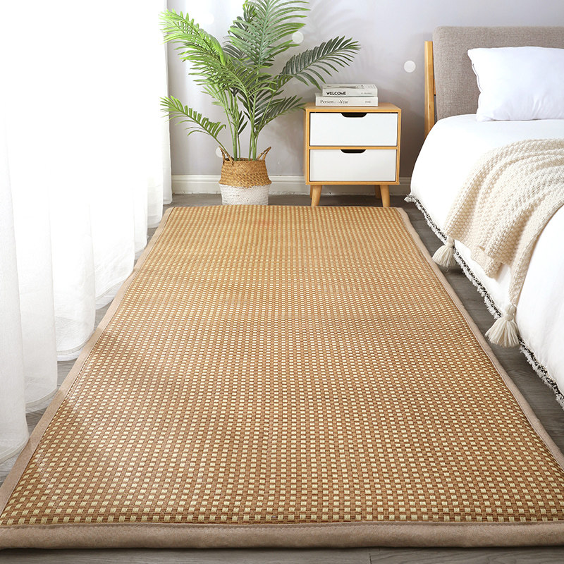 Day Style Rattan Mat carpet Bedroom Bedside Blanket Living Room Balcony Beating Ground Floor Mats Summer Baby Crawl Mat Mat Mat Mat