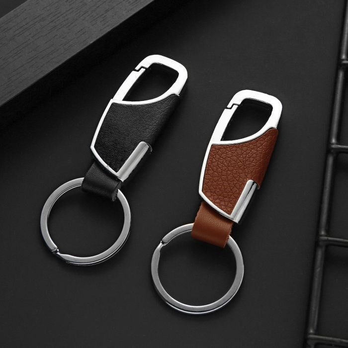 Car Key Buckle Men Business Waist Hanging Creative Brief Keyring Electric Car Remote Control Lock Spoon Small Pendant
