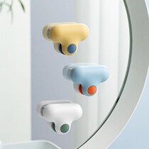 Creative Mirror Wipe Mini Scraping Water Board Home Mirror Silicone Rubbed Glass Scraping Water Tool Suction Wall No Mark Stain Cleaner