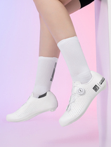 Santichollywood joint cycling lock shoes womens professional racing cycling shoes nylon road cycling shoes