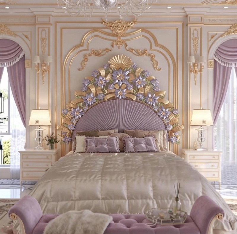 French-Style Solid Wood Bed European-Style 1.8m Double Bed Ultra-Luxury Princess Bed Luxury Villa 2m Bed Master Bedroom King Bed French-Style Solid Wood Bed European-Style 1.8m Double Bed Ultra-Luxury Princess Bed Luxury Villa 2m Bed Master Bedroom King Bed