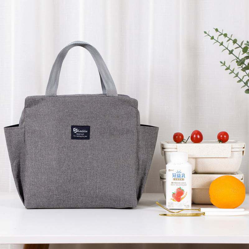 Bento with primary school students' special insulation bag aluminum foil thickened portable large with rice bag office worker lunch lunch bag