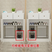 Radiator pipe cover bathroom floor heating water separator shoe cabinet gas meter valve cover box multi-function cabinet drop