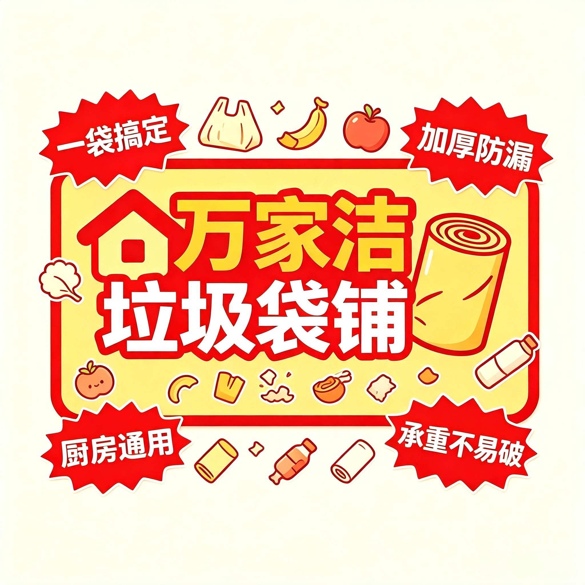万家洁垃圾袋铺