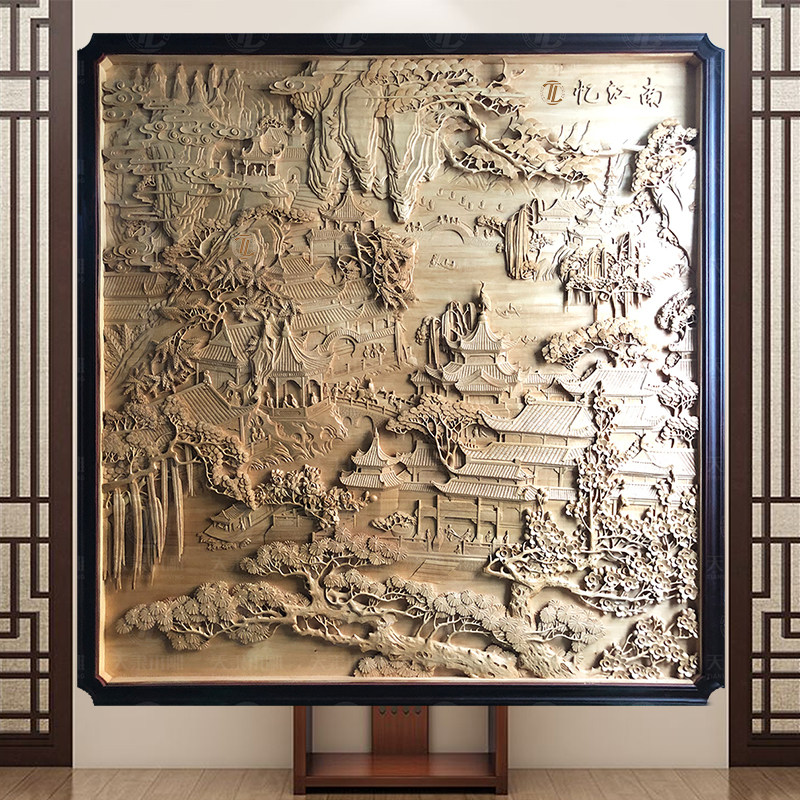 穿越古今的雕琢之美：东阳木雕艺术的隔断新篇-木雕-淘宝百科网