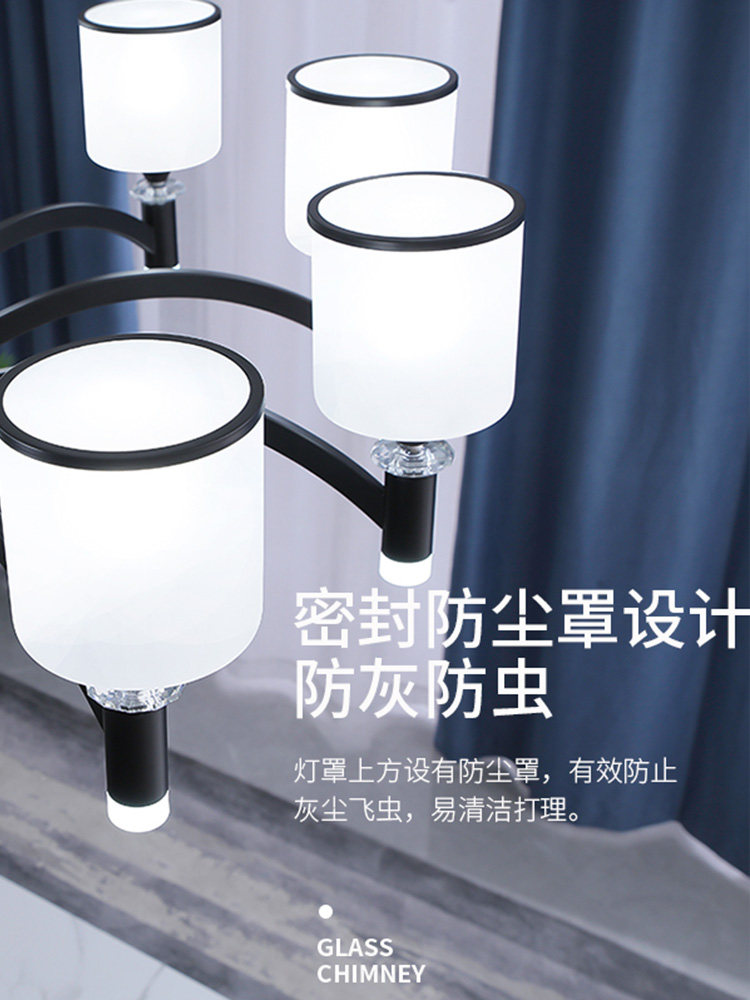 Living Room Main Light, Modern, Simple and Elegant, 2025 New Model, Internet-Famous, Light Luxury, Bedroom with a Sense of Sophistication, Chinese-Style Dining Room Chandelier