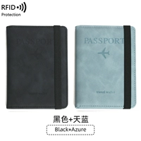 Черный+небо синий 【Кровавый материал RFID ★ Антимагнитная антитефтая щетка】