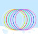 Kindergarten-Specific Hula Hoops for Children and Adults, Environmentally Friendly Plastic Teaching Art Hoops, Game Props, Competition Training Hoops