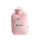 Hot water bottle filled with water and thickened explosion-proof waist warmer hot compress uterine and abdominal belly warmer handbag large and small female students plush and cute