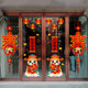 2026 New Year Decorations Year of the Horse Spring Festival Scene New Year's Day Arrangement New Year Window Decals Bank Static Cling Glass Door Stickers