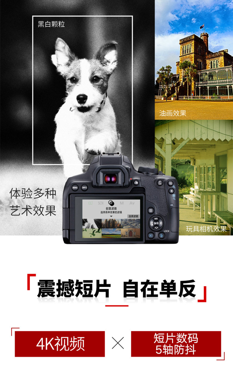 Частный предприниматель канон Canon EOS 850D зеркальные камера 18-55 стандарт объектив комплект специальность 