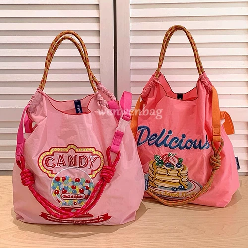 Сумка для мяча экологически чистая сумка для торговых точек gao yuanyuan такого же стиля конфеты.