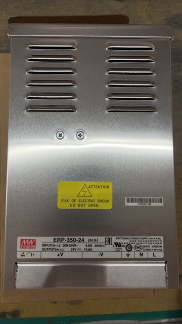 Taiwan ERP-350-24 switching power supply 24V 350W brand new with inner carton guaranteed to be authentic MEAN WELL