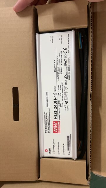 Hlg-240H-12 Taiwan Mean Well Guarantees That It Is Brand New and Genuine