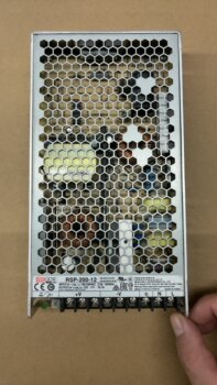 Rsp-200-12 Switching Power Supply 12V16.7A, Condition 8-9 Out of 10, Original and Genuine, Quality Guaranteed