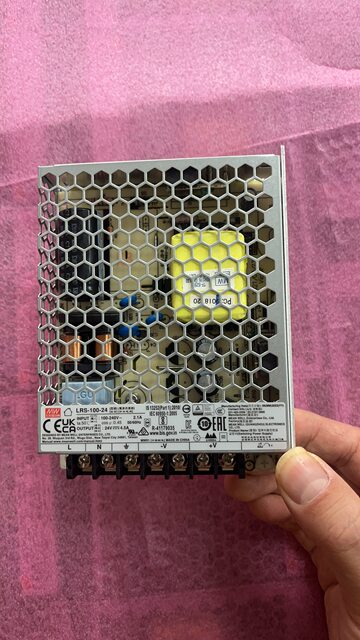 Taiwan's Mean Well Lrs-100-24, 99% New Condition, Rechargeable, Guaranteed Genuine