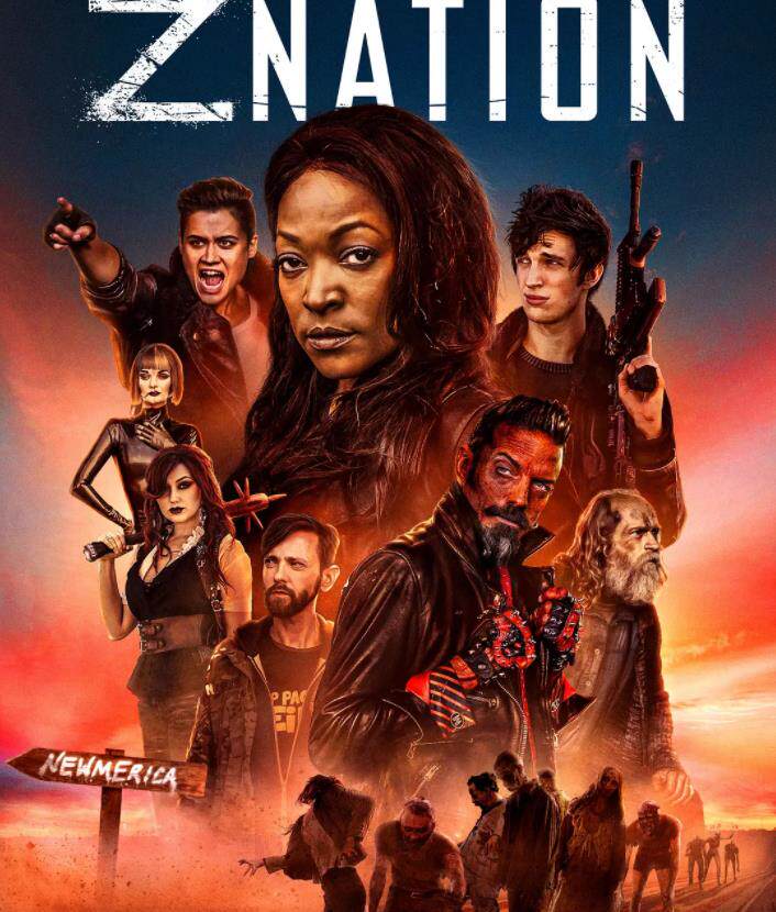 Play in the US drama The State of the Dead The State of the Dead Season 5 Z Nation1-5 Ji Propaganda Paintings in the State of the Dead