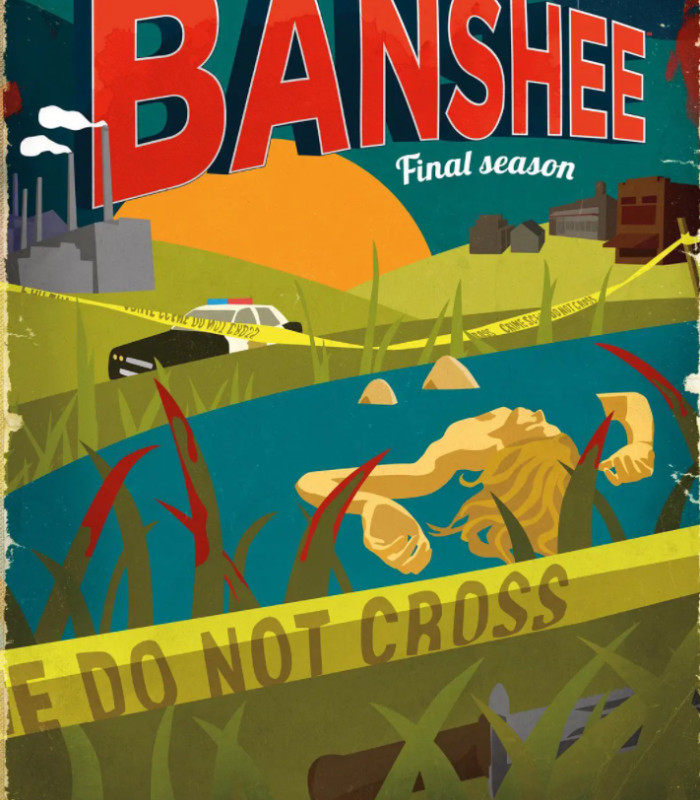 The Beauty Drama Black Eat Black Fourth Season Banshee1-4 Season High Definition Sino-British Propaganda Painting