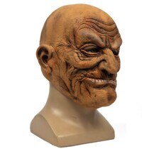 Halloween Party Alien Things Faceting Hood Role-playing Props New Products Latex Emulation Human Bald Mask
