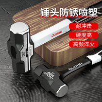 Japan imported Makita one-piece hammer construction site wall-breaking sledge hammer shock-absorbing handle octagonal hammer solid hammer hand hammer