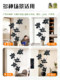 Artificial Green Plant Black Rubber Tree Potted Fake Plant Bionic Living Room Decoration High-End and Elegant Decoration