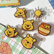 Creative Small Clip Multifunction Stationery Clip Suit Cute puff Loving Bill Emulation Food Clip Closure Clip