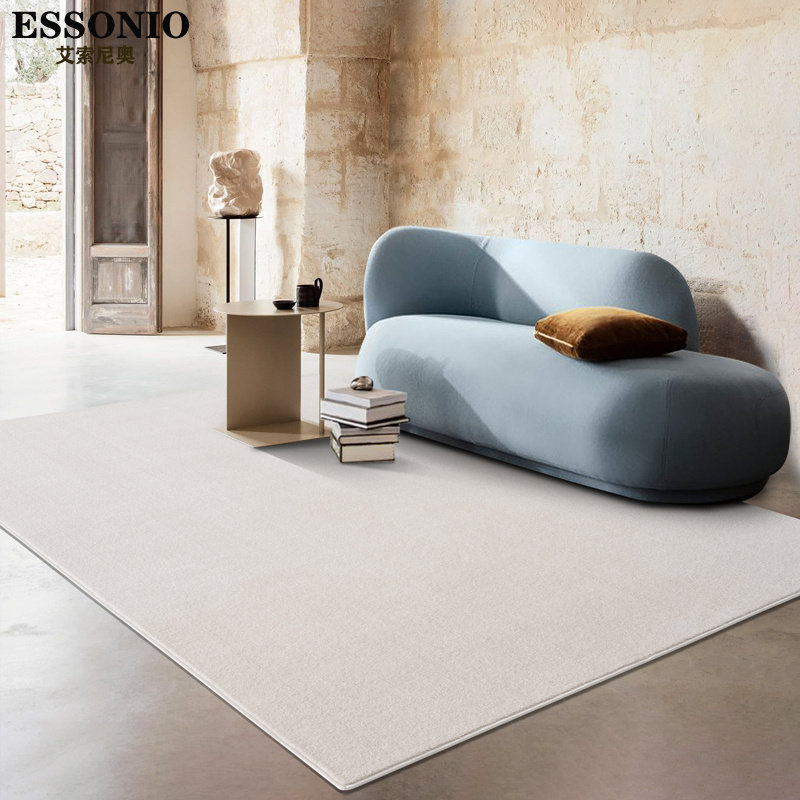 Extremely minimalist Silence Wind Carpet Living Room Milk White Light Lavish Tea Blanket Day Series Superior Grey Bedroom Bedside Blanket