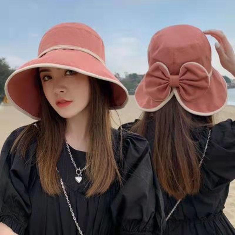Spring women fashion hat new sun protection cap new beach photo lady spring beautiful thin explosion