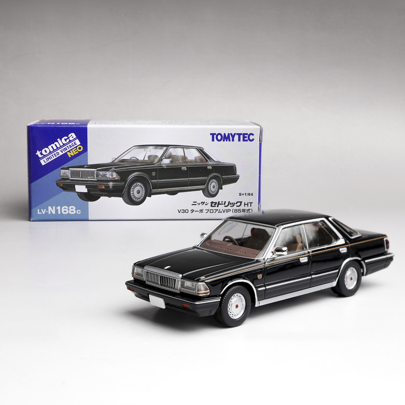 [in Stock] Tlv Lv-N168C Nissan Cedric V30 Turbo Black 1985