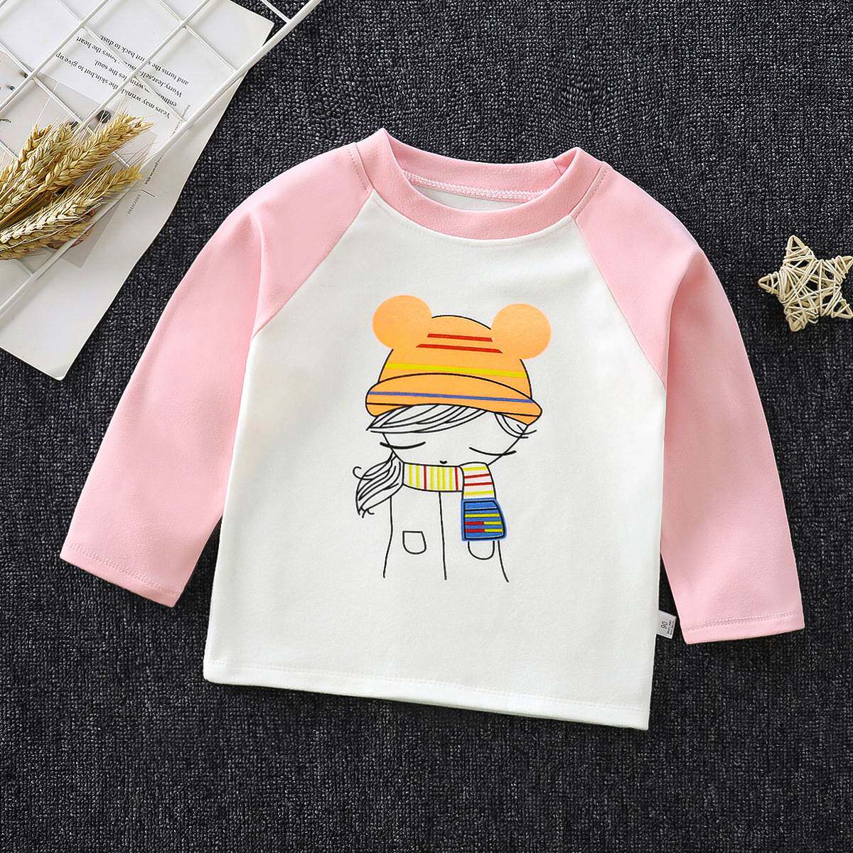 Children's clothing casual blouses Fall new Develvet warm single blouse for men and women small and medium children's clothes baby toddles baby hooded
